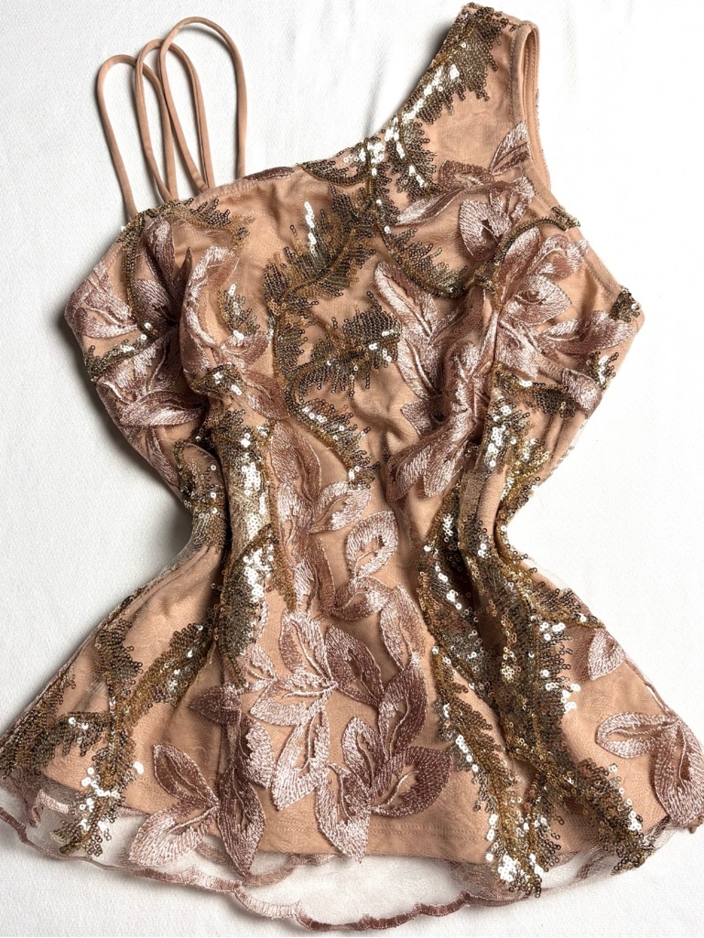 Venus Embroidered and Sequin Top- 2